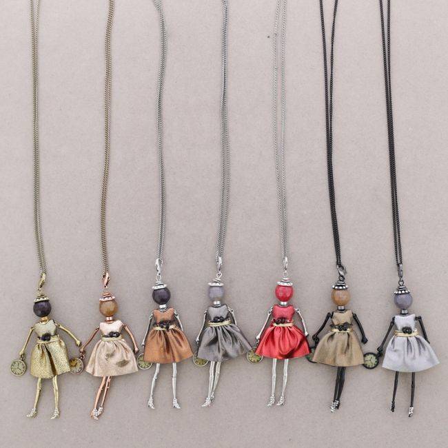 COLLAR LARGO COLG. MUÑECA