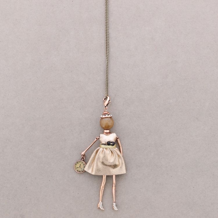 LONG PENDANT NECKLACE DOLL 2
