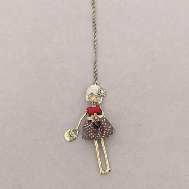 COLLAR LARGO COLG. MUÑECA CARINA
