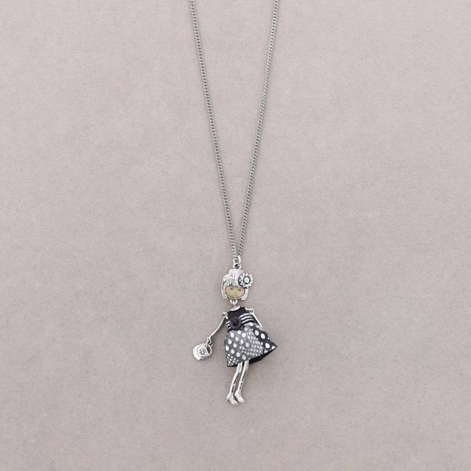 PENDANT SHORT NECKLACE CARINE DOLL