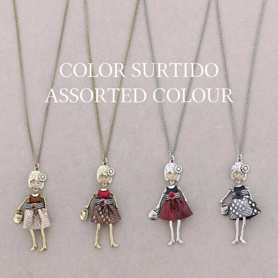 PENDANT SHORT NECKLACE CARINE DOLL