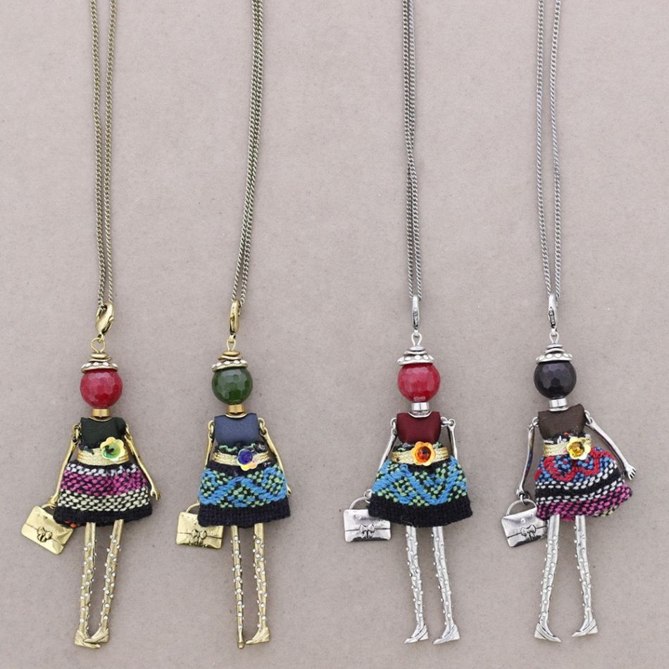 COLLAR LARGO COLG. MUÑECA