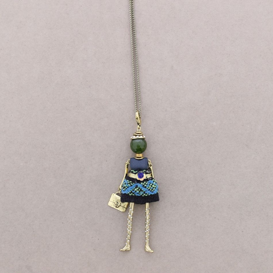 LONG PENDANT NECKLACE DOLL