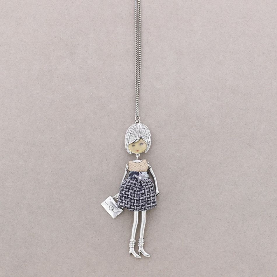 LONG PENDANT NECKLACE CARINE DOLL