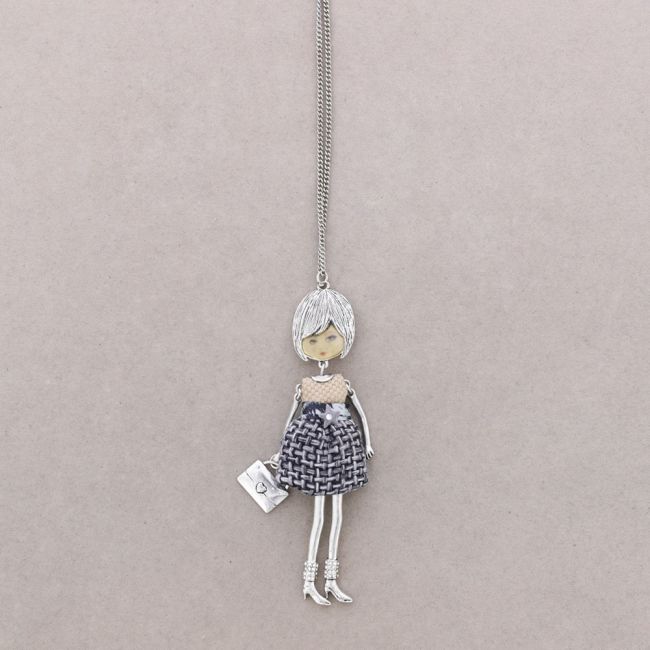 LONG PENDANT NECKLACE CARINE DOLL