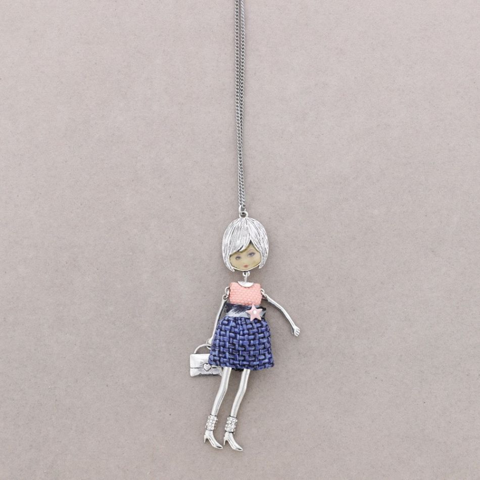 COLLAR LARGO COLG. MUÑECA CARINA
