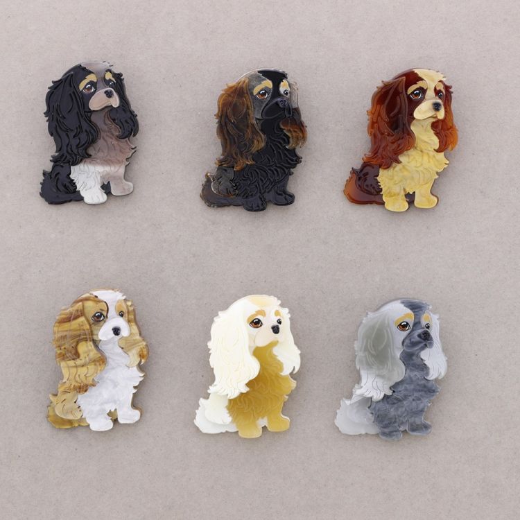 BROCHE PERRITO RESINA 2