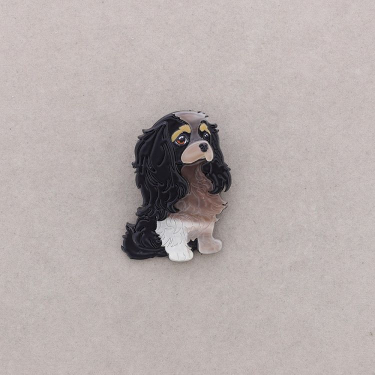 BROCHE PERRITO RESINA