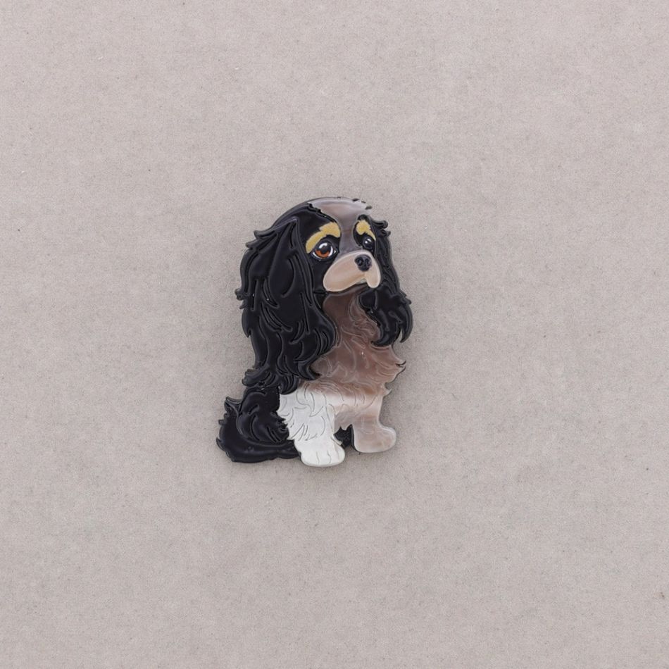 BROCHE PERRITO RESINA