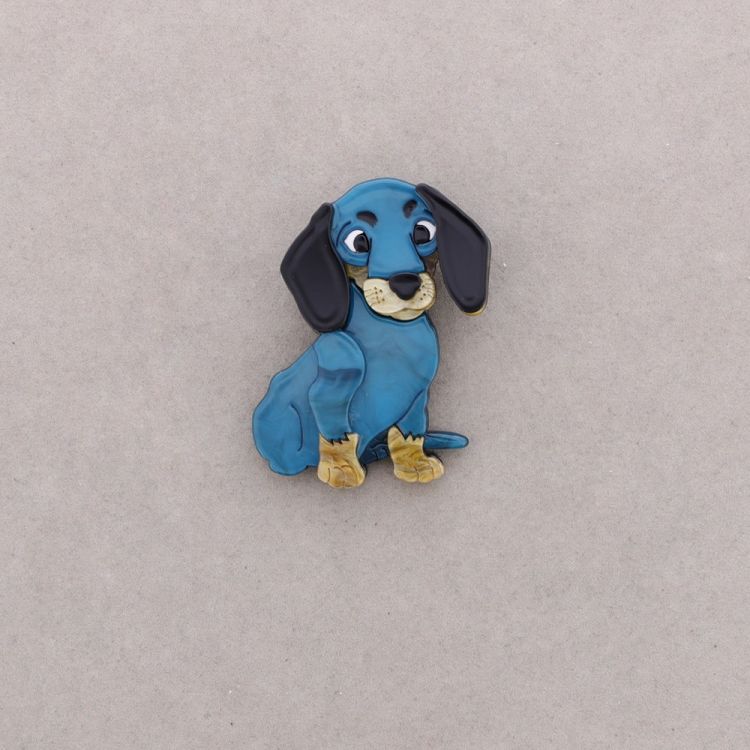 BROCHE PERRITO RESINA