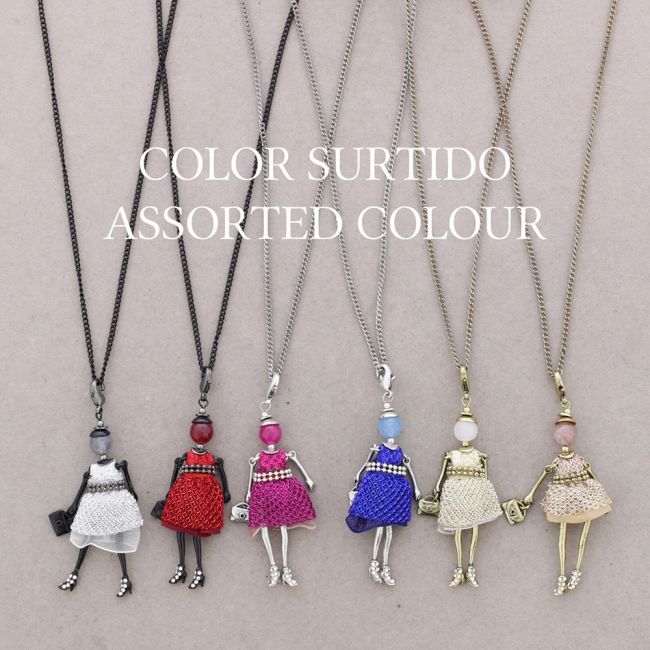 PENDANT DOLL SHORT NECKLACE