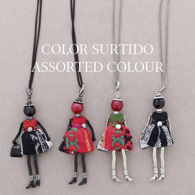 COLLAR LARGO COLG. MUÑECA