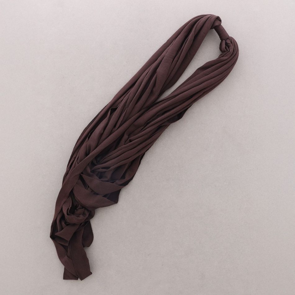 LONG MULTI-STRAP FABRIC NECKLACE