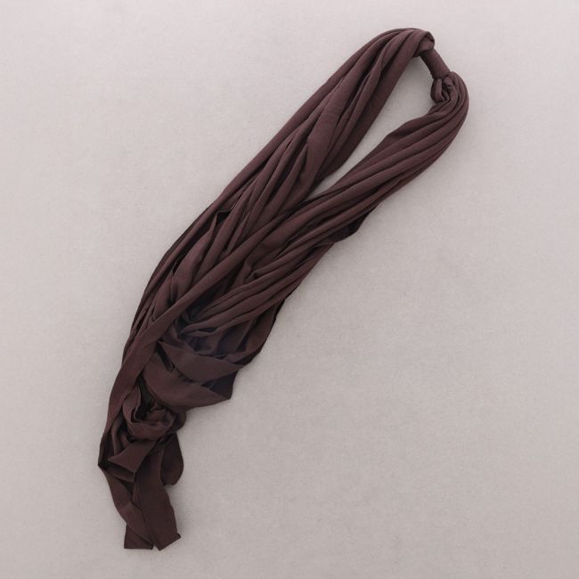 LONG MULTI-STRAP FABRIC NECKLACE