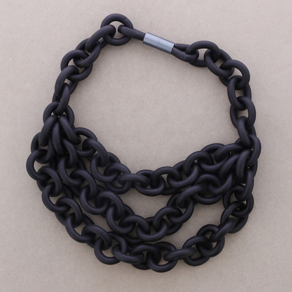 TRIPLE LINK RUBBER CHOKER