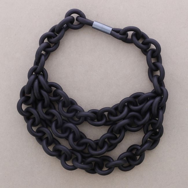 TRIPLE LINK RUBBER CHOKER