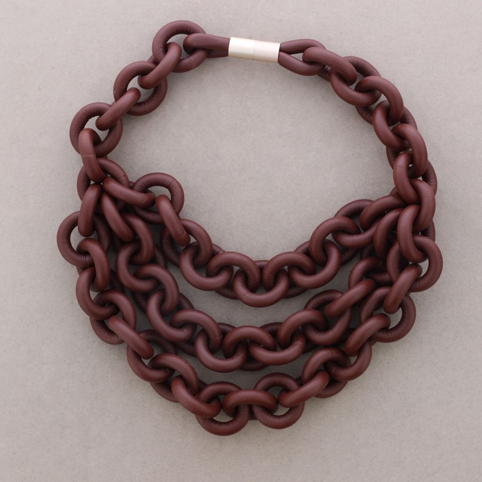 TRIPLE LINK RUBBER CHOKER