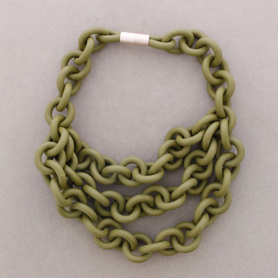 TRIPLE LINK RUBBER CHOKER