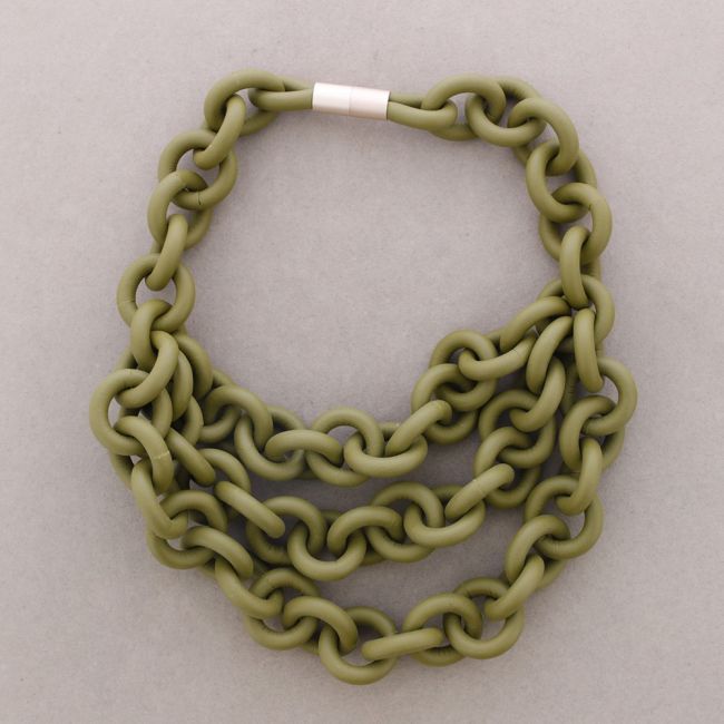 TRIPLE LINK RUBBER CHOKER