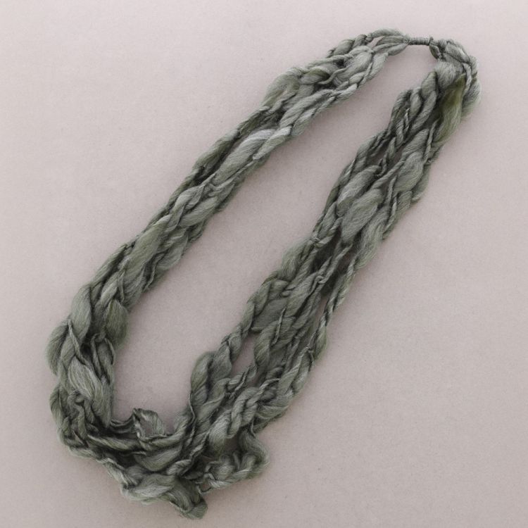 COLLAR LARGO TIRAS ESLABONES LANA 2