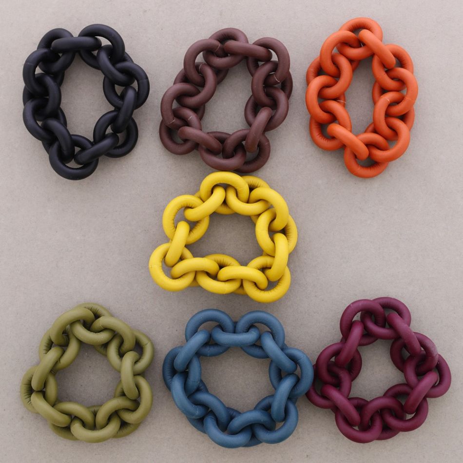 RUBBER LINK BRACELET