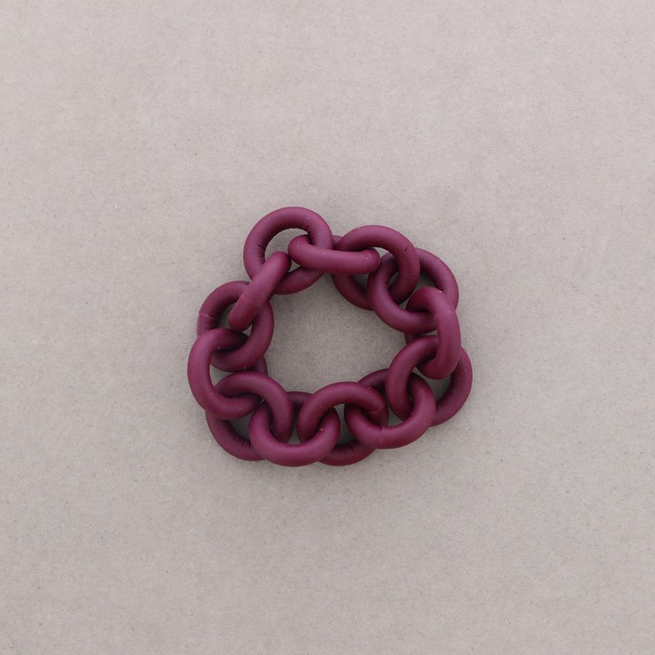 RUBBER LINK BRACELET