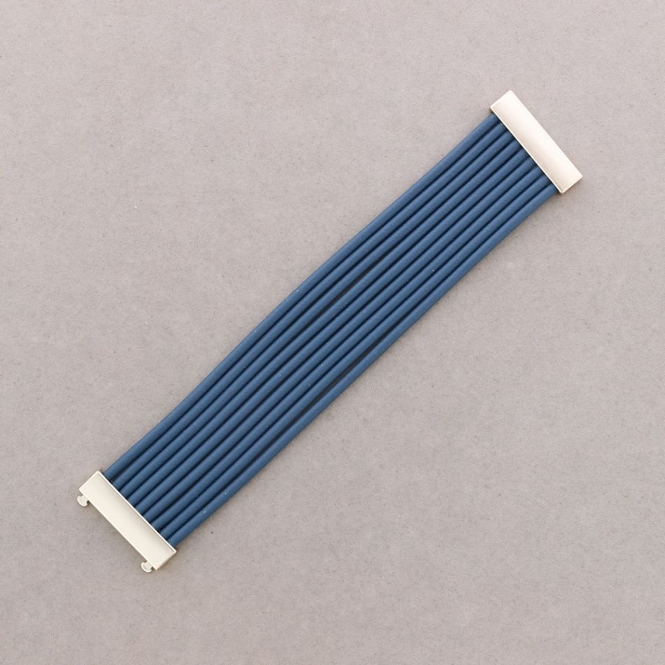 PULSERA MULTI TIRAS CAUCHO CIERRE IMÁN