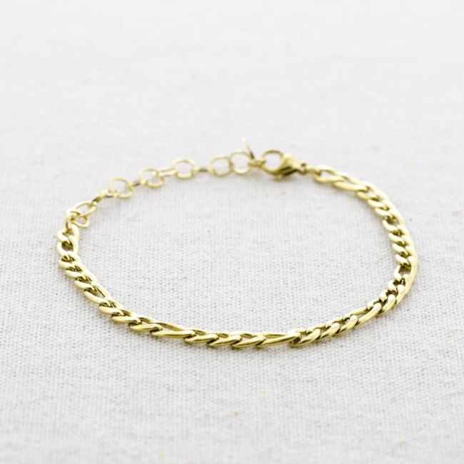 PULSERA ACERO ESLABONES