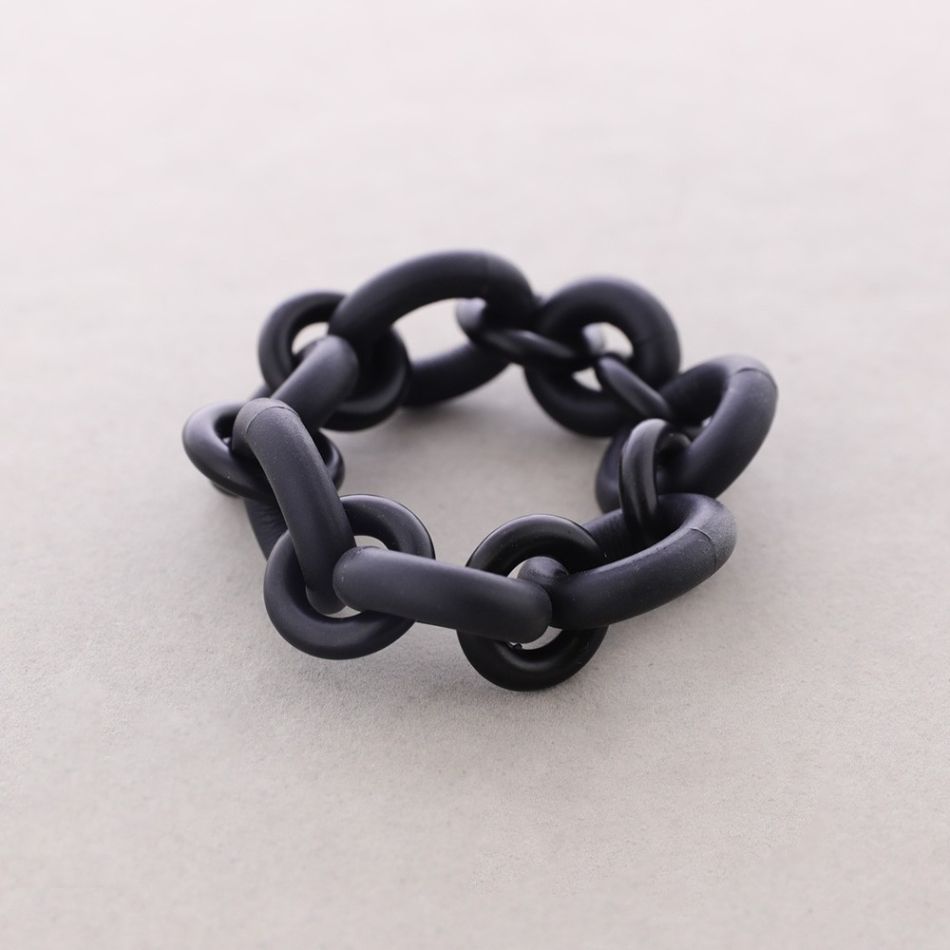 PULSERA ESLABONES CAUCHO