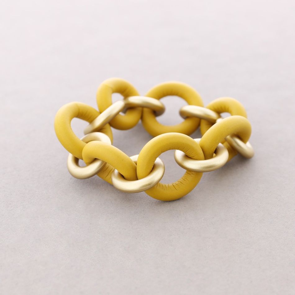 RUBBER LINK BRACELET