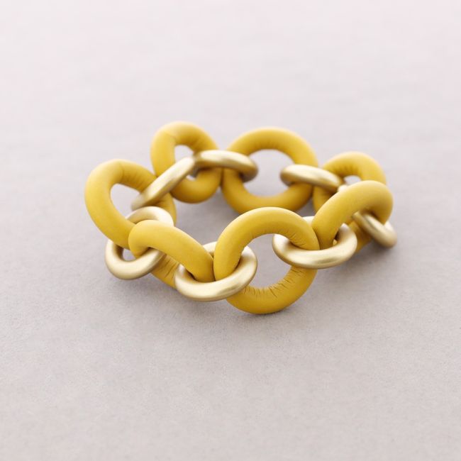 RUBBER LINK BRACELET