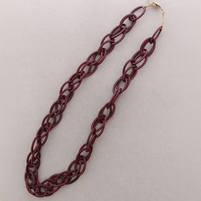COLLAR LARGO ESLABONES RESINA