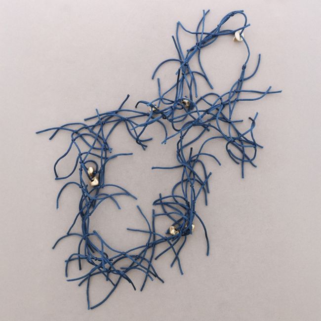 LONG MOUSE TAIL NECKLACE WITH FRINGES