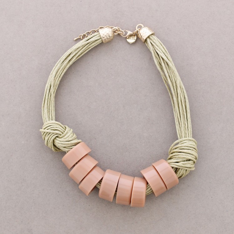 GARGANTILLA CORDONES CUENTAS