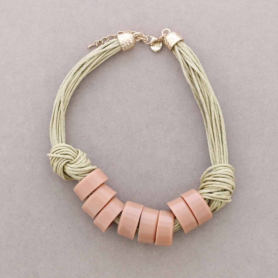 GARGANTILLA CORDONES CUENTAS