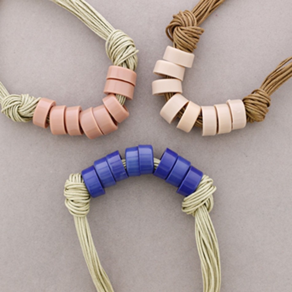GARGANTILLA CORDONES CUENTAS