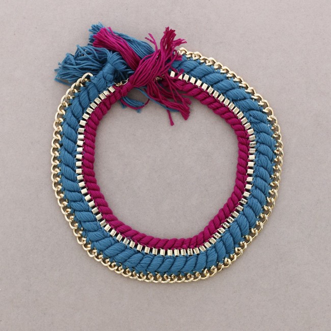 GARGANTILLA CADENAS TRENZADAS