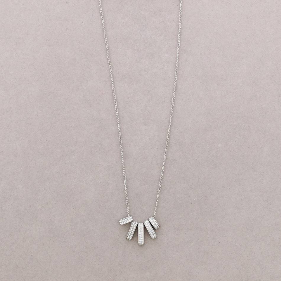 METAL CRYSTALS NECKLACE