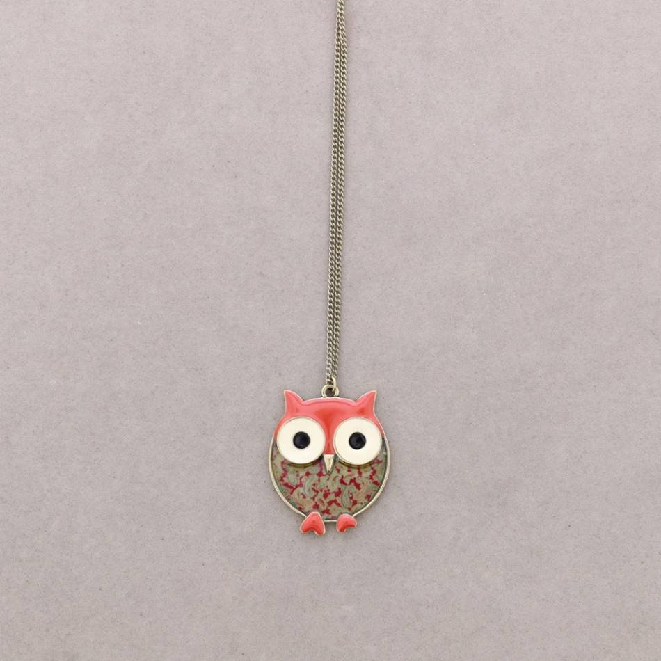 COLLAR LARGO COLG. METAL ESMALTE