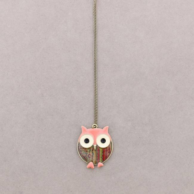 COLLAR LARGO COLG. METAL ESMALTE