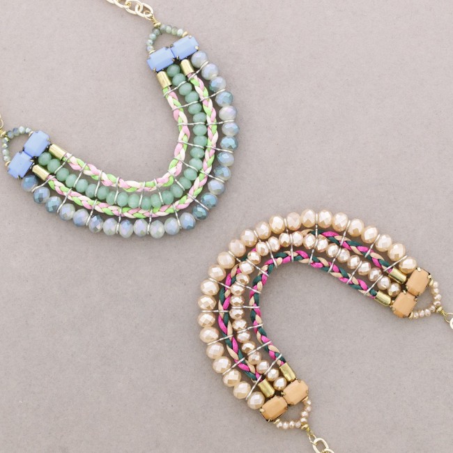 GARGANTILLA CADENAS CRISTALES