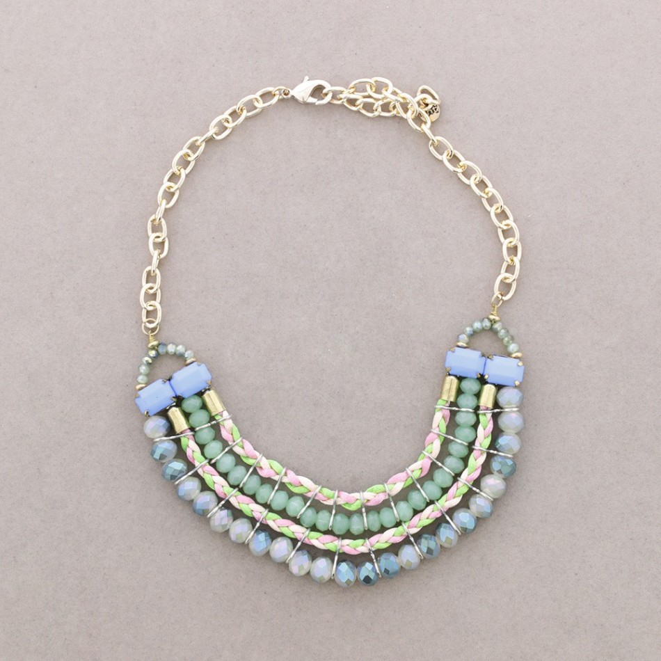 CRYSTAL CHAIN CHOKER