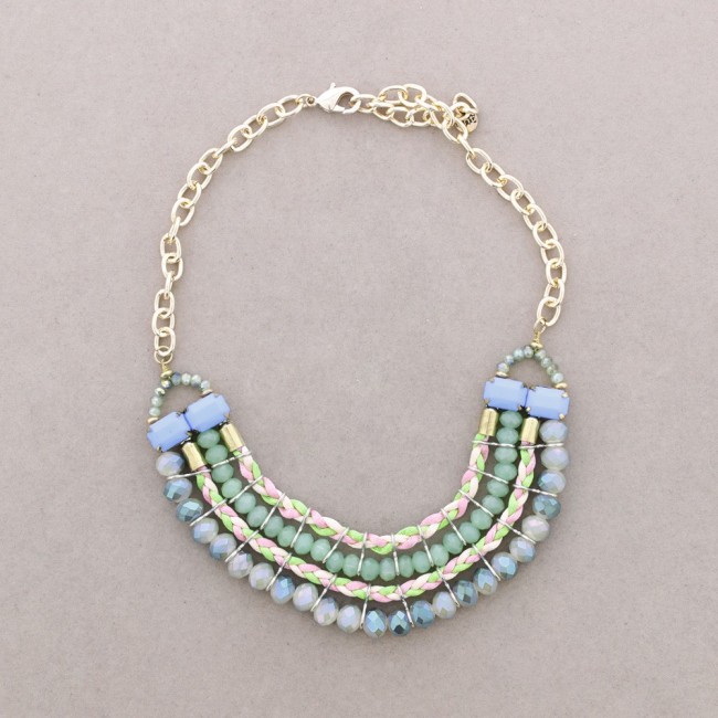 CRYSTAL CHAIN CHOKER