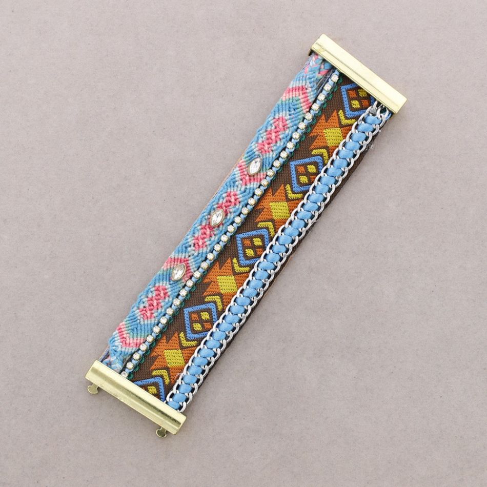 PULSERA TEJIDA CIERRE IMÁN