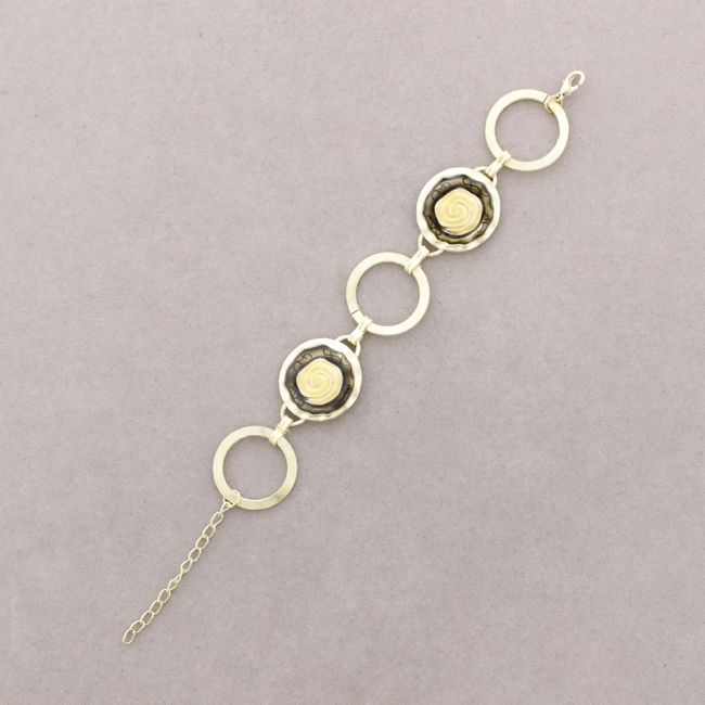 PULSERA METAL ESMALTE