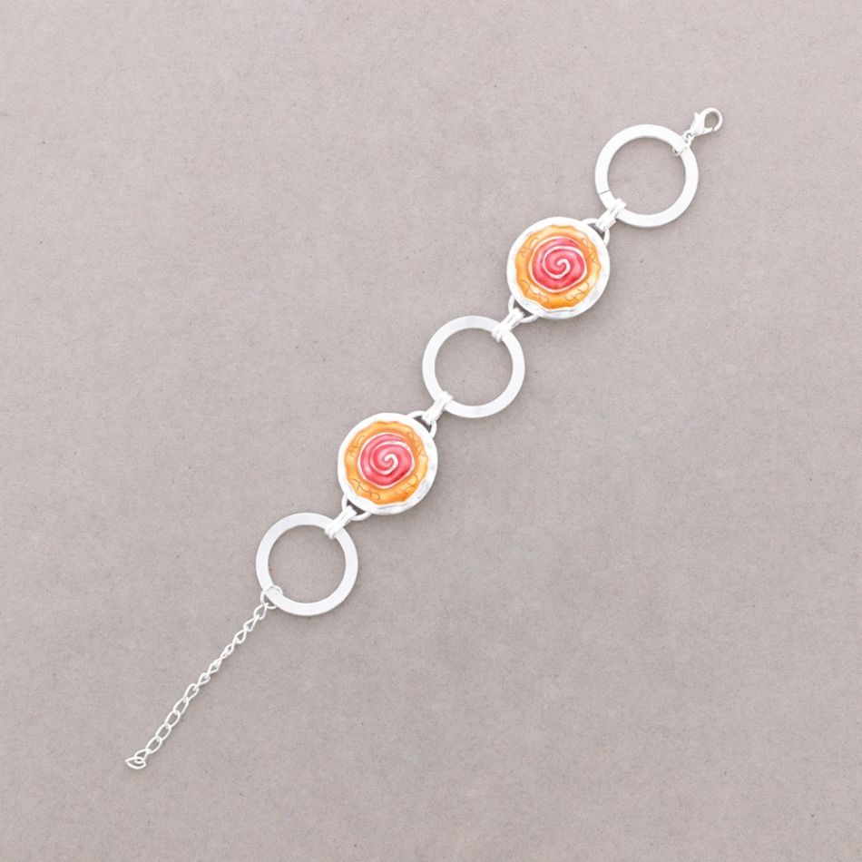 METAL ENAMEL BRACELET