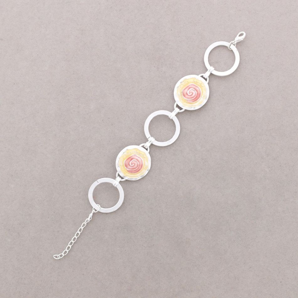 METAL ENAMEL BRACELET