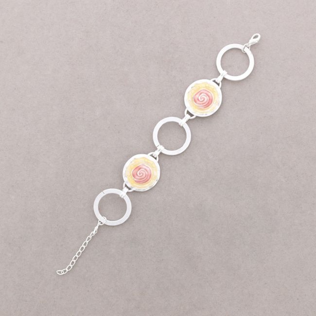 METAL ENAMEL BRACELET