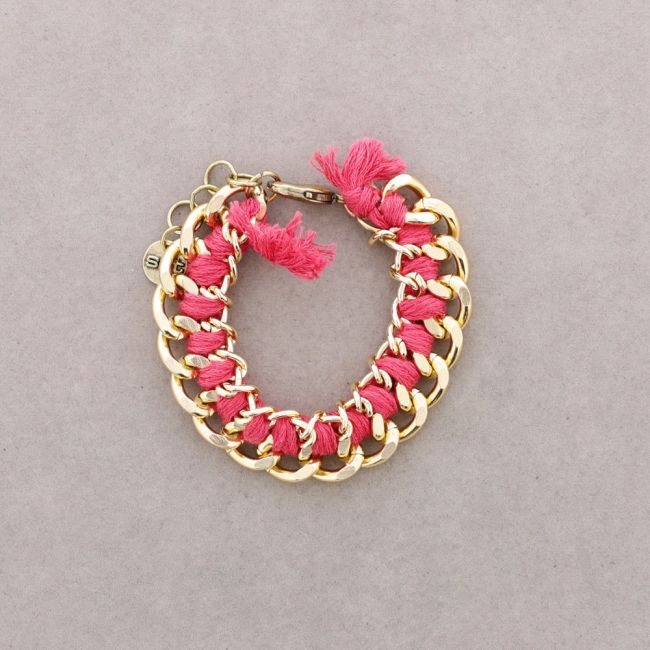 BRAIDED CHAIN BRACELET