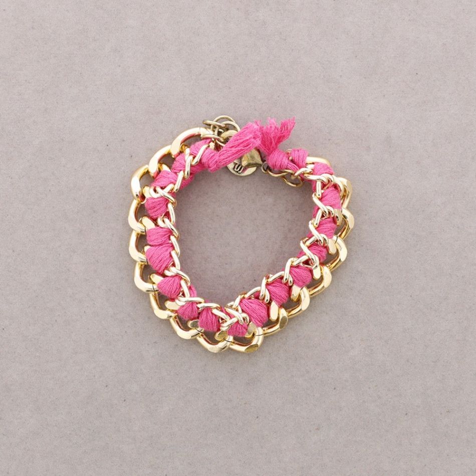 PULSERA CADENA TRENZADA